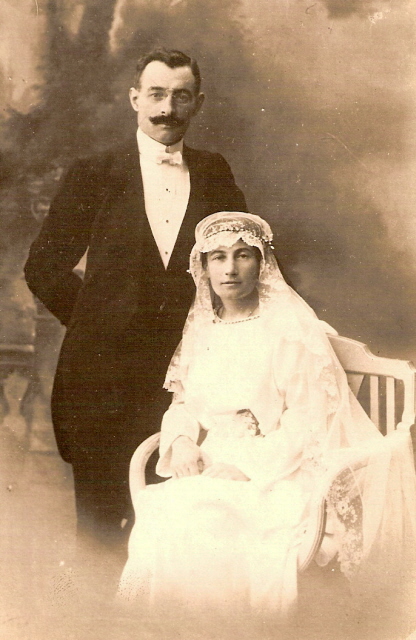 Mariage grands parents Cozanet
